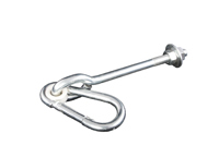 Waelbers Schommelhk.Karabijnhk. M12x140mm - 10 Stuk(s) - 629121.05 - thumbnail