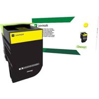 Lexmark Tonercassette (recycling) C2325 C2425 C2535 MC2325 MC2425 MC2535 MC2640 Origineel Geel 2300 bladzijden C232HY0 - thumbnail