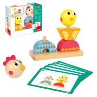 Goula Houten Stapelspel: Stapel En Draai - thumbnail