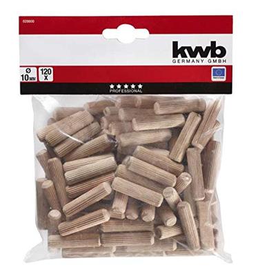 kwb 028600 Houten deuvel 40 mm 10 mm 120 stuk(s) - thumbnail