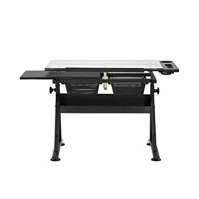 Tekentafel - 120 x 60 x 90 cm - kantelbaar - glazen blad Tekentafel - 120 x 60 x 90 cm - kantelbaar - glazen blad