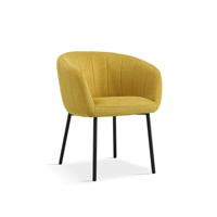 Stoel Pia Geel - Set van 2 - thumbnail