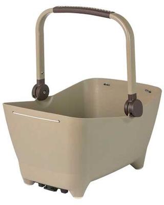 Basil buddy kf - hondenfietsmand - voorop - biscotti bruin Basil buddy kf - hondenfietsmand - voorop - biscotti bruin