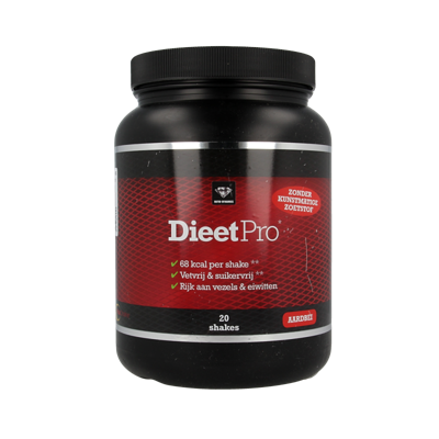 Dieet Pro Stevia aardbei 400 Gram