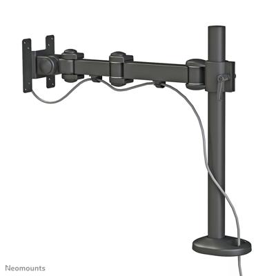 Neomounts FPMA-D960G Monitor-tafelbeugel 1-voudig 25,4 cm (10) - 76,2 cm (30) Zwart In hoogte verstelbaar, Kantelbaar, Zwenkbaar, Roteerbaar