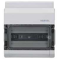 Hensel 6100000 KV 9112 Kleine verdeelkast Opbouw (op muur) Aantal groepen: 12 Aantal rijen: 1 Inhoud: 1 stuk(s) - thumbnail