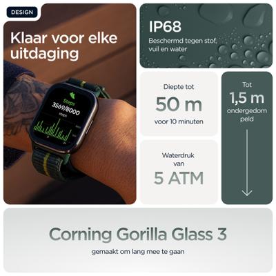 Smartwatch Motorola PG38C07182 Zwart Verde, gris