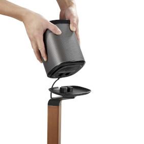 Nedis Speakerbeugel | Geschikt voor: Sonos One SL / Sonos One / Sonos PLAY:1 | Standaard | 10 kg | Vast | Hout / Metaal | Bruin / Zwart - SPMT5770BN Nedis Speakerbeugel | Geschikt voor: Sonos One SL / Sonos One / Sonos PLAY:1 | Standaard | 10 kg | Vast | Hout / Metaal | Bruin / Zwart - SPMT5770BN