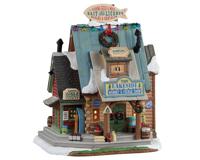 Lemax the lakeside market & tackle shop verlicht kersthuisje Vail Village 2021 - thumbnail