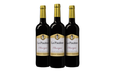 La Pauline 'Classique' Merlot-Cabernet (3 flessen)