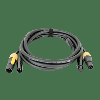 DAP FP22 Hybrid Power Pro True & 3-pins XLR 6 meter DAP FP22 Hybrid Power Pro True & 3-pins XLR 6 meter