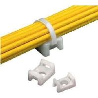 Panduit Cable Tie Mount Kabelbindervoetje Schroefbaar, Nieten TM2S6-C Bundel-Ø (bereik) 127 mm (max) Kleurloos 1 stuk(s) - thumbnail