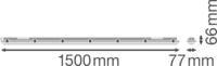 LEDVANCE 4058075300903 LED-lamp voor vochtige ruimte LED 50 W Neutraalwit Grijs - thumbnail