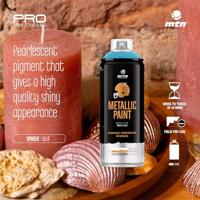 Montana MTN PRO Metallic Verf 400ml Blauw - thumbnail