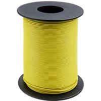 Donau Elektronik 125-S50-3 Draad 1 x 0.25 mm² Geel 50 m - thumbnail