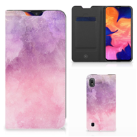 Bookcase Samsung Galaxy A10 Pink Purple Paint - thumbnail