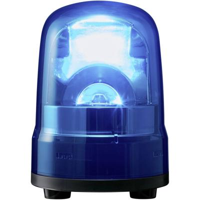 Patlite Signaallamp SKH-M1J-B SKH-M1J-B Blauw Blauw Zwaailicht 12 V/DC, 24 V/DC