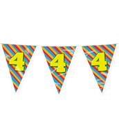 Happy Verjaardag Vlaggenlijn 4 Jaar (10m) - thumbnail