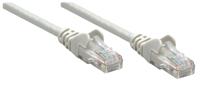 Intellinet 739849 RJ45 Netwerkkabel, patchkabel CAT 6 S/FTP 1.50 m Grijs Folie afscherming, Afscherming gevlochten, Halogeenvrij 1 stuk(s) - thumbnail