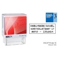 Tekststempel Colop Printer 10 personaliseerbaar - thumbnail