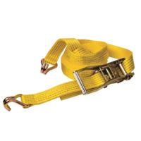 Delta 2-delige sjorband met ratel | volgens EN 12195-2 | 3 m | 25 mm - CO.SB.025.03.2.OR CO.SB.025.03.2.OR - thumbnail