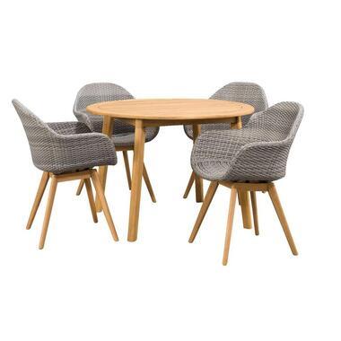 Le Sud tuinset Abruzzo Dijon rond - 5-delig