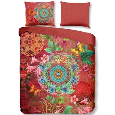 HIP Dekbedovertrek "mandala's en bloemen" - Multi - (140x200/220 cm) - Katoen Satijn
