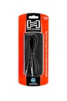 Hosa CMS-110 stereo audiokabel 3.5 mm jack - 6.35 mm jack 3 m - thumbnail