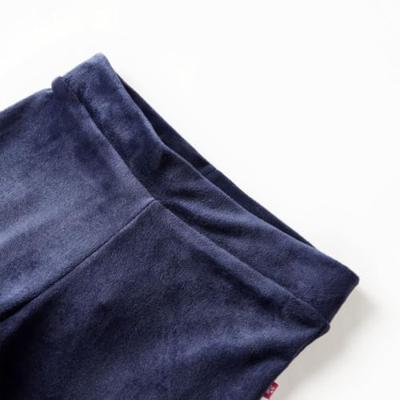 Kinderbroek fluweel 104 donkerblauw Kinderbroek fluweel 104 donkerblauw