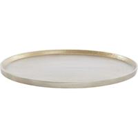 Schaal Maes licht goud 30 cm - thumbnail