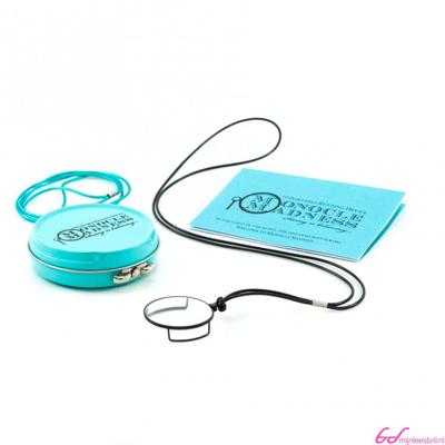 Monocle Madness-Zwart Mat-+1.00