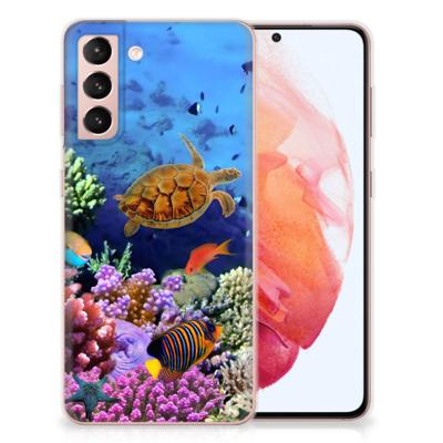 Samsung Galaxy S21 | TPU Hoesje | Vissen Samsung Galaxy S21 | TPU Hoesje | Vissen