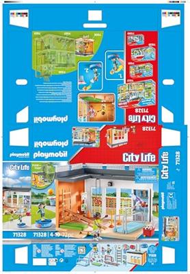 PLAYMOBIL City Life uitbreiding sportschool 71328