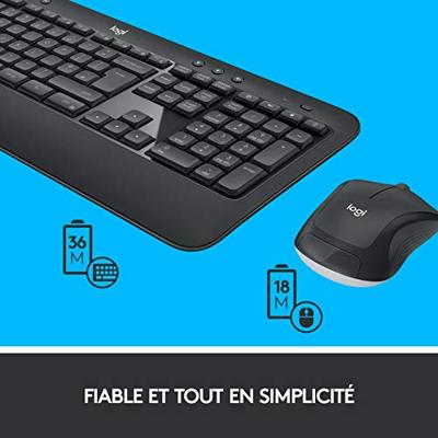 Logitech MK540 Advanced Azerty toetsenbord en muis