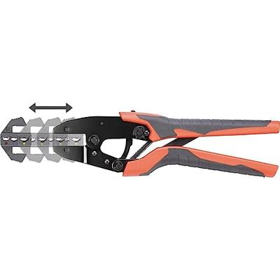 TOOLCRAFT PZ-500 Krimptang Zonder krimpinsert, Met systeemkoffer