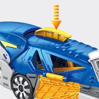 Carrier Vrachtwagen 3 auto's Haai 33 x 11 x 7 cm - thumbnail