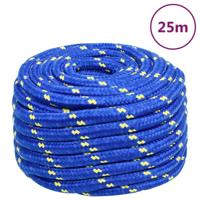VidaXL Boottouw 20 mm 25 m polypropeen blauw - thumbnail