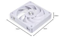 Lian Li UNI FAN P28 Single White case fan - thumbnail