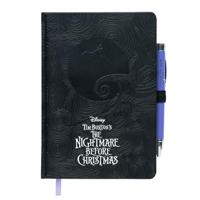 Disney Premium Notebook with Projector Pen The Nightmare Before Christmas A5 - thumbnail
