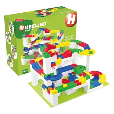 Hubelino knikkerbaan kiga scholenset bouwdoos, 352dlg Hubelino knikkerbaan kiga scholenset bouwdoos, 352dlg