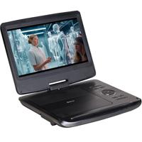 Denver MT-1097 Draagbare DVD-speler 25.4 cm 10 inch Energielabel: C (A - G) Werkt op een accu, Incl. 12 V auto-aansluitkabel Zwart - thumbnail