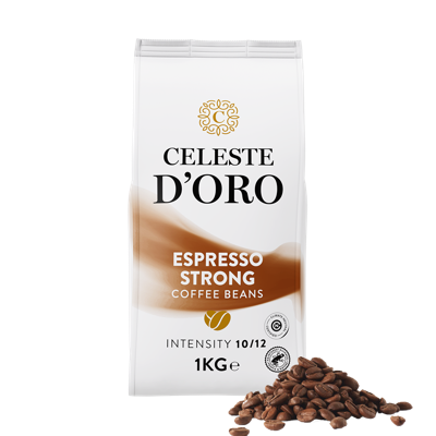 Celeste d'Oro Finest Espresso Strong - Koffiebonen 1 KG