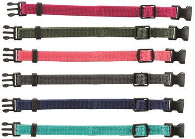Trixie puppy halsbandset fuchsia/grafiet/indigo/bosgroen/koraal Trixie puppy halsbandset fuchsia/grafiet/indigo/bosgroen/koraal