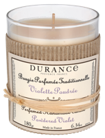Durance Powdered Violet Candle 180 g Kaarsen - thumbnail