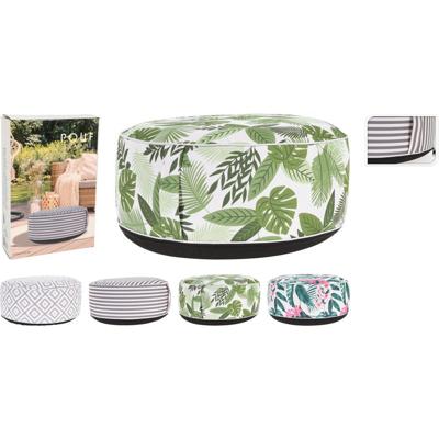 Opblaasbare Poef Ø55cm Assorti 1st