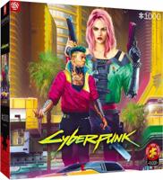 Cyberpunk 2077 Puzzle Kitsch Style (1000 pieces) - thumbnail