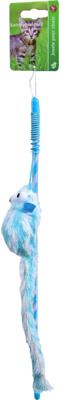 Katten-speelgoed hengel crinckle muis bel blw Gebr. de Boon - Gebr de boon