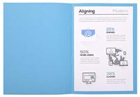 Exacompta dossiermap Forever 180, ft A4, pak van 100, felblauw - thumbnail