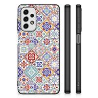 Samsung Galaxy A23 Marmeren Print Telefoonhoesje Tiles Color - thumbnail
