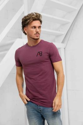 AB Lifestyle Essential T-Shirt Heren Paars - Maat S - Kleur: Paars | Soccerfanshop AB Lifestyle Essential T-Shirt Heren Paars - Maat S - Kleur: Paars | Soccerfanshop